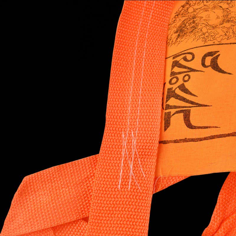 Bandera tibetana de oración al aire libre, 5 colores, escrituras de caballo de viento, auspiciosa