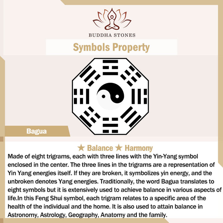 Collar con colgante de protección Bagua Yin Yang con auténtica piedra de shungita de Buddha Stones - image 7