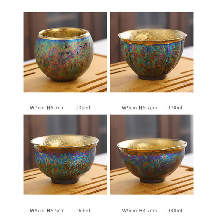 Tazas de té de cerámica coloridas de las Buddha Stones - image 30