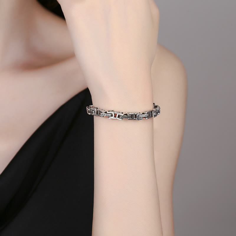 Pulsera de cobre con Buddha Stones, dragón Om Mani Padme Hum grabado, suerte y éxito - image 3