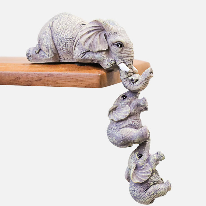 Buddha Stones , 3 uds., figuras de elefante Feng Shui, figura de riqueza, decoración del hogar - image 1