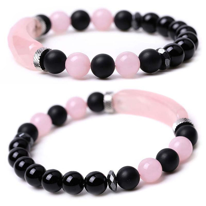 Pulsera curativa de aventurina azul de cristal natural con Buddha Stones