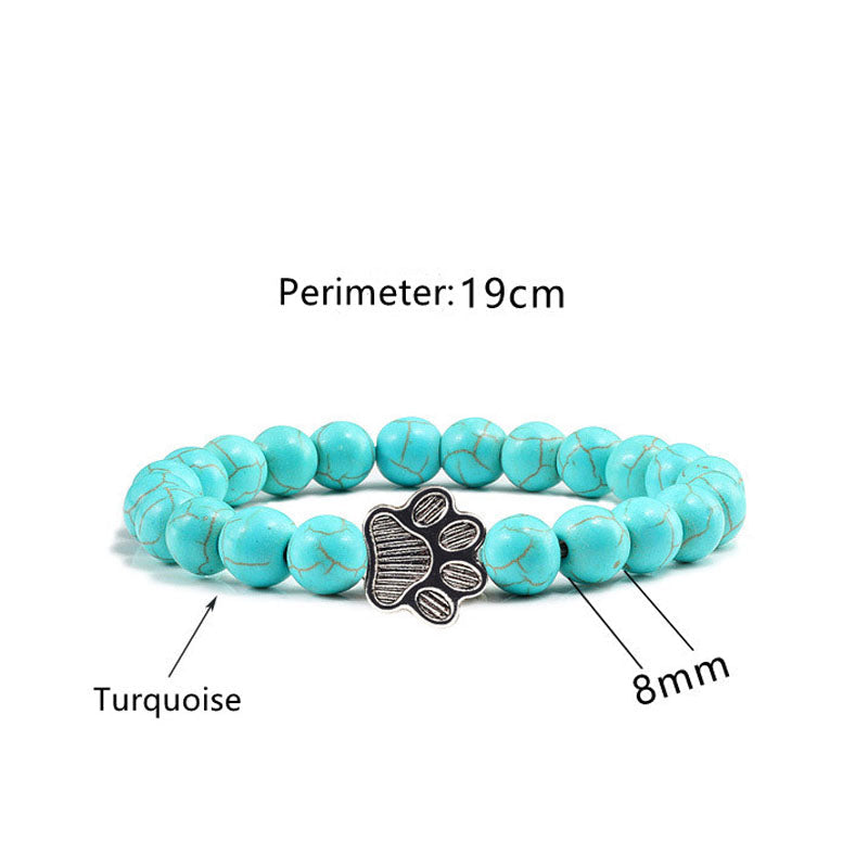 Pulsera de piedra Buddha Stones “Save A Dog” - image 3