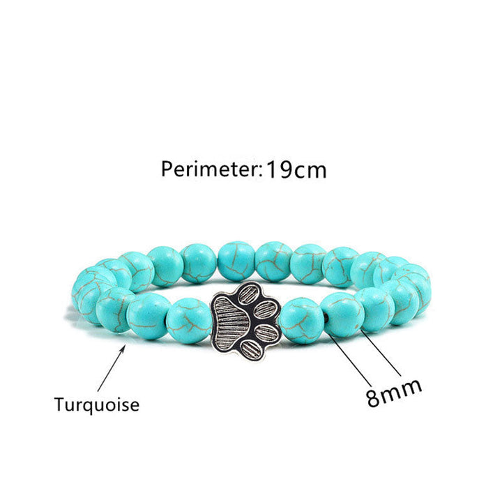 Pulsera de piedra Buddha Stones “Save A Dog” - image 3