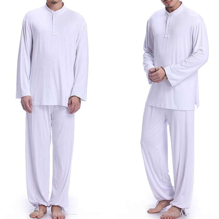 Conjunto de ropa para hombre, Buddha Stones , meditación, oración, Zen espiritual, Tai Chi, práctica de Yoga - image 16