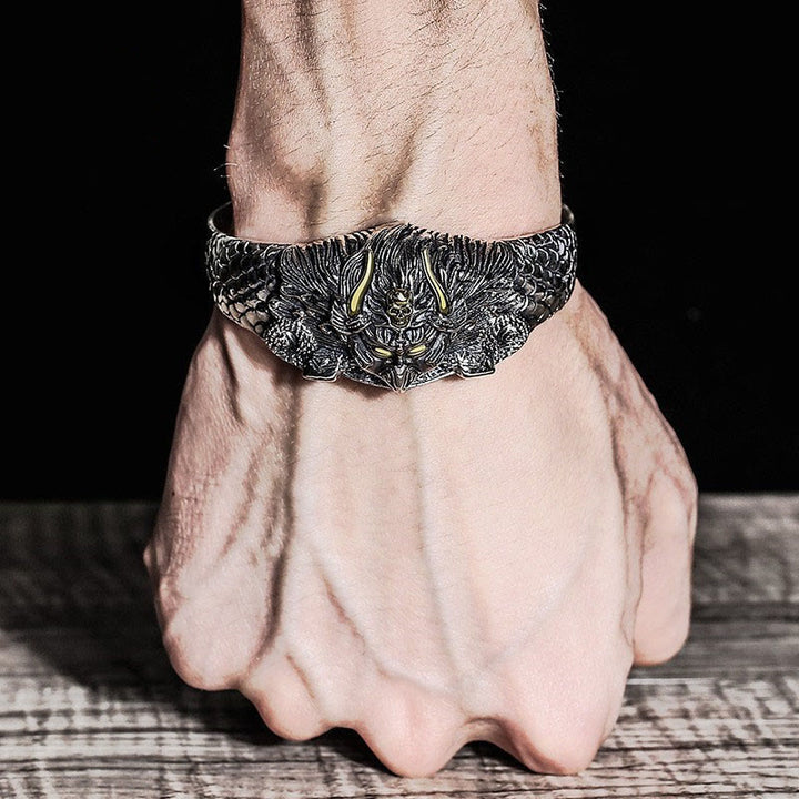 Brazalete tibetano de protección de la sabiduría del pájaro Garuda