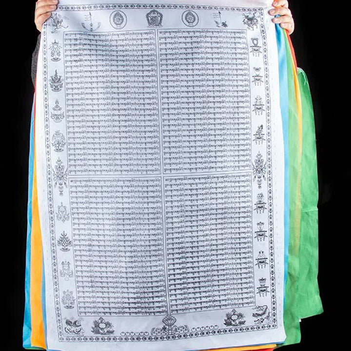 Bandera tibetana de oración al aire libre, 5 colores, caballo de viento, felicidad, auspicioso