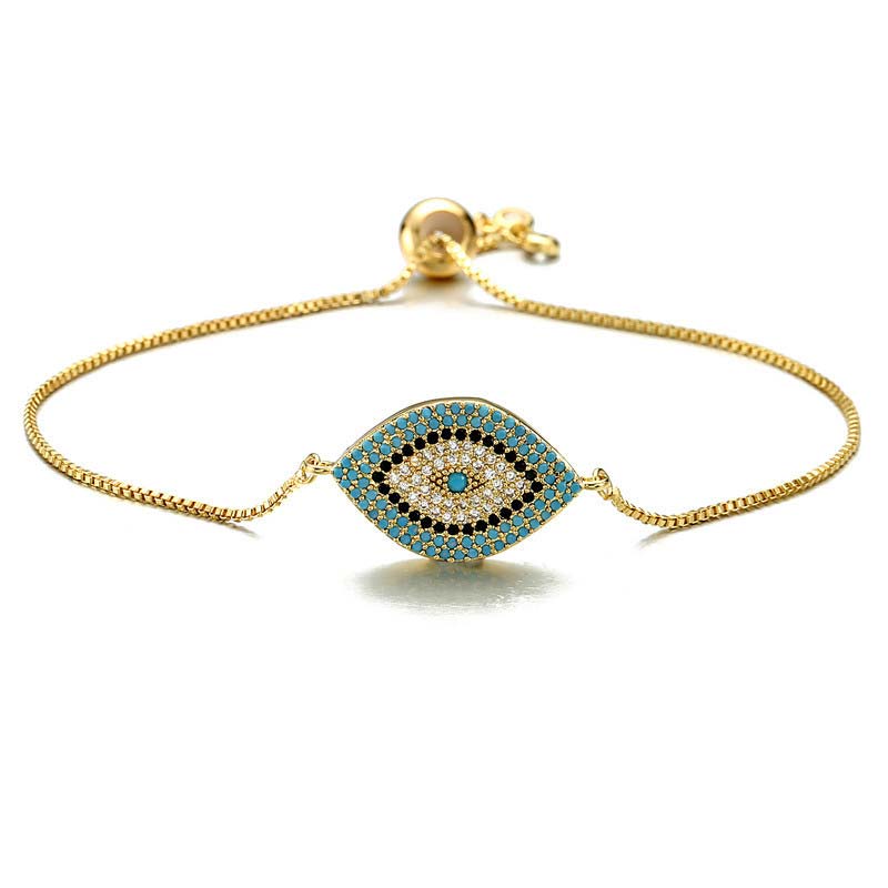 Pulsera curativa con protección contra el mal de ojo con Buddha Stones