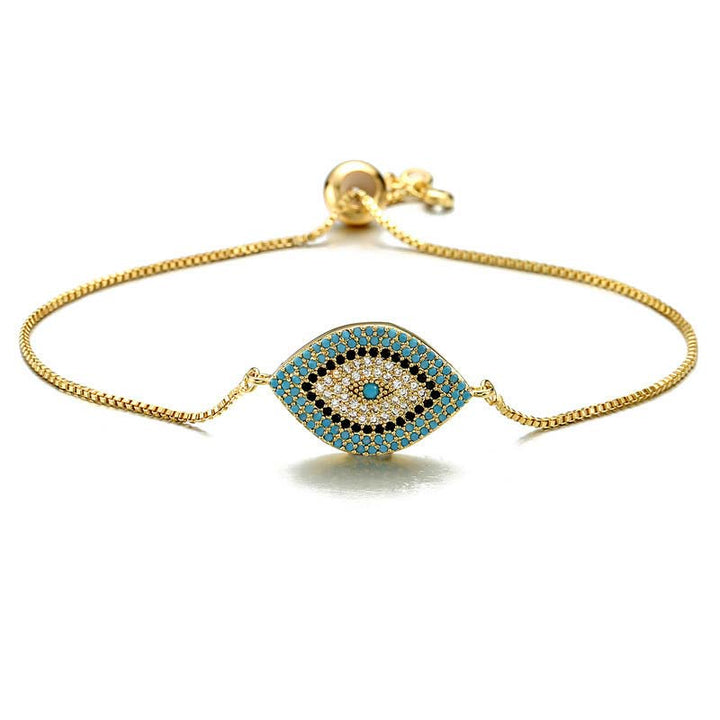 Pulsera curativa con protección contra el mal de ojo con Buddha Stones