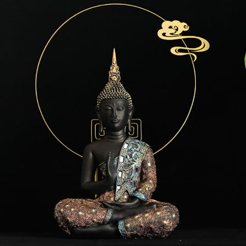 Buddha Stones Buda tibetano Decoración FengShui