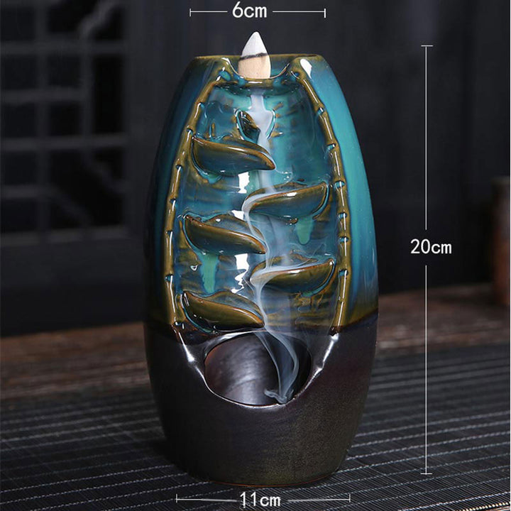 Quemador de incienso con protección de dragón tibetano, Buddha Stones , decoración - image 1