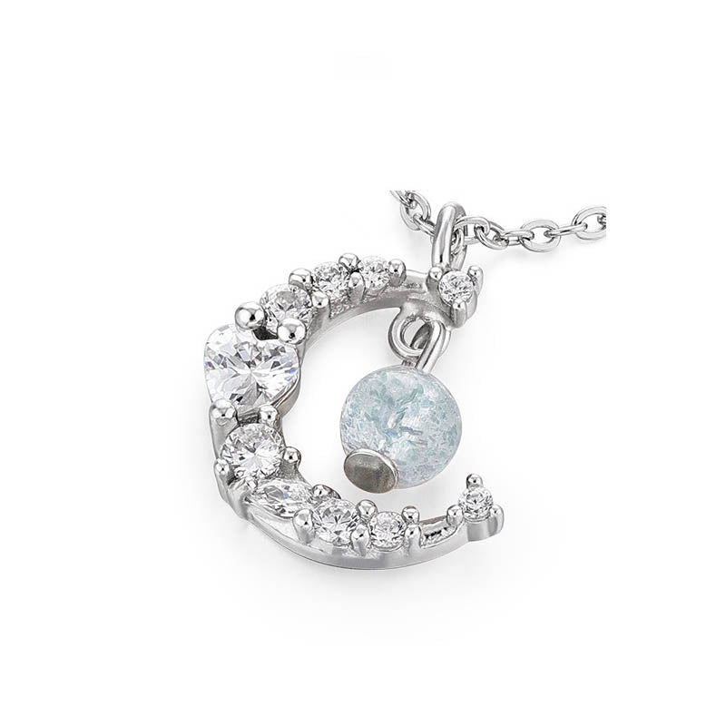 Collar curativo de amor con cristal azul de cuarzo fresa y Buddha Stones