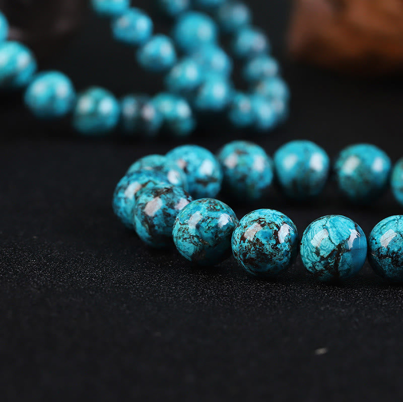 Pulsera de valor de fuerza de piedra fénix natural de Buddha Stones
