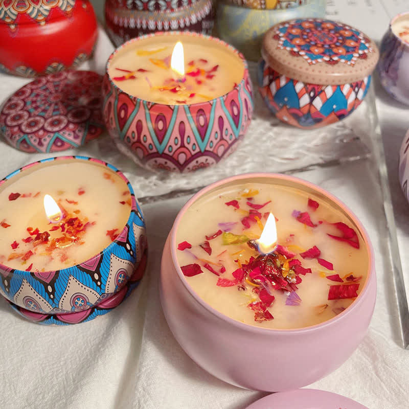 Té blanco Flor de jengibre Lavanda Gardenia Vela de cera de soja perfumada Regalo para familiares y amigos - image 3