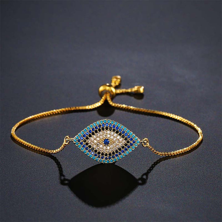 Pulsera curativa con protección contra el mal de ojo con Buddha Stones