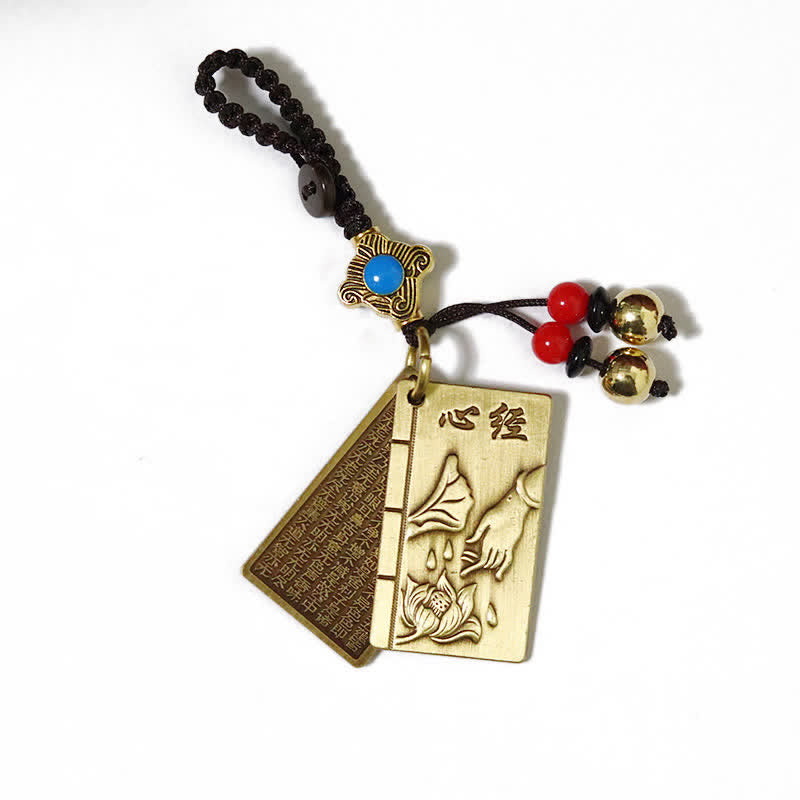 Llavero con rueda de oración Feng Shui Yin Yang Bagua Wenchang Pen Pagoda
