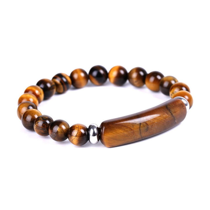 Pulsera curativa de piedras preciosas naturales hechas a mano con Buddha Stones