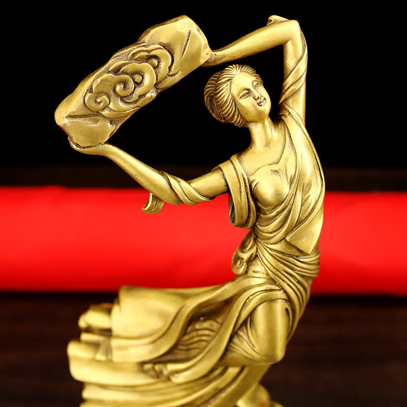 Bodhisattva Nuwa repara la decoración de la estatua de cobre de protección del cielo - image 7