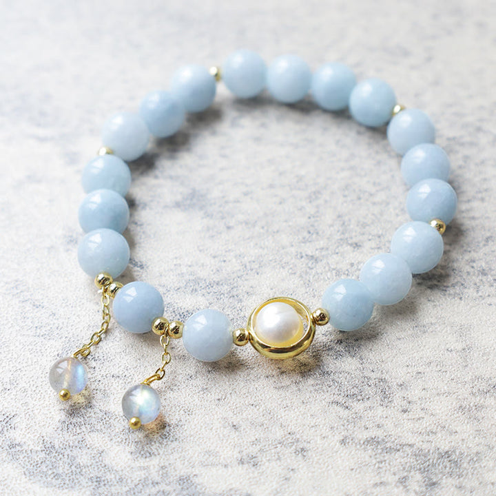 Pulsera con dijes de cuentas de Buddha Stones