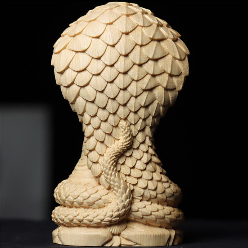 Buddha Stones hechas a mano Thuja Sutchuenensis madera Tathagata Buda proteger la decoración de los espíritus malignos