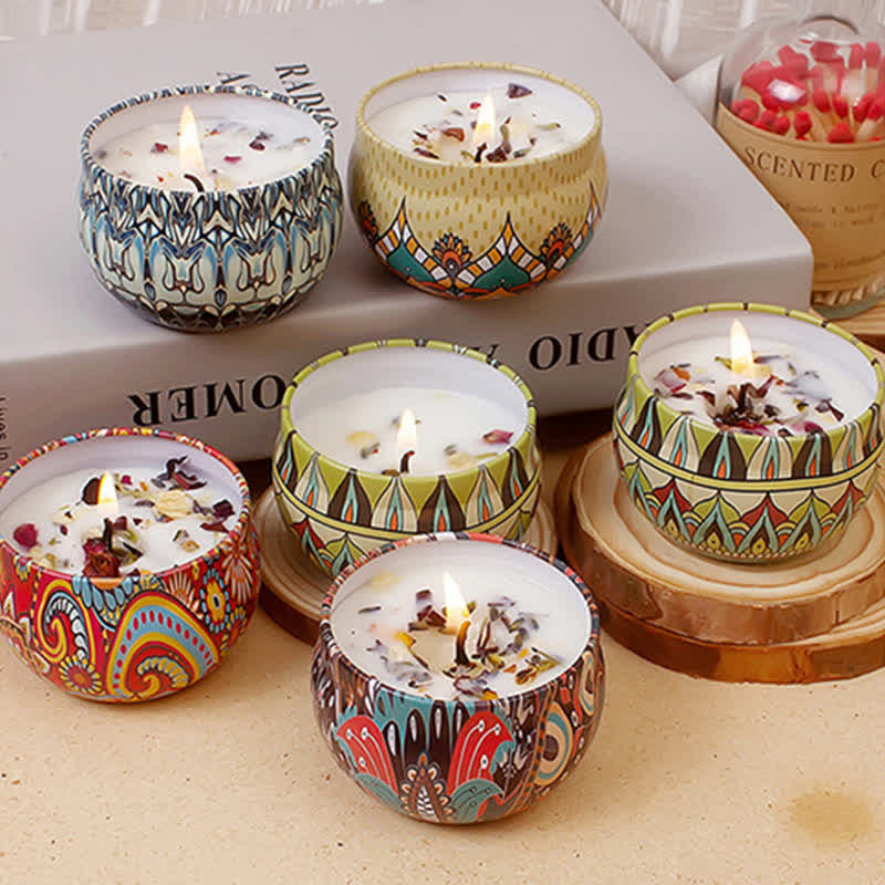 Té blanco Flor de jengibre Lavanda Gardenia Vela de cera de soja perfumada Regalo para familiares y amigos - image 10