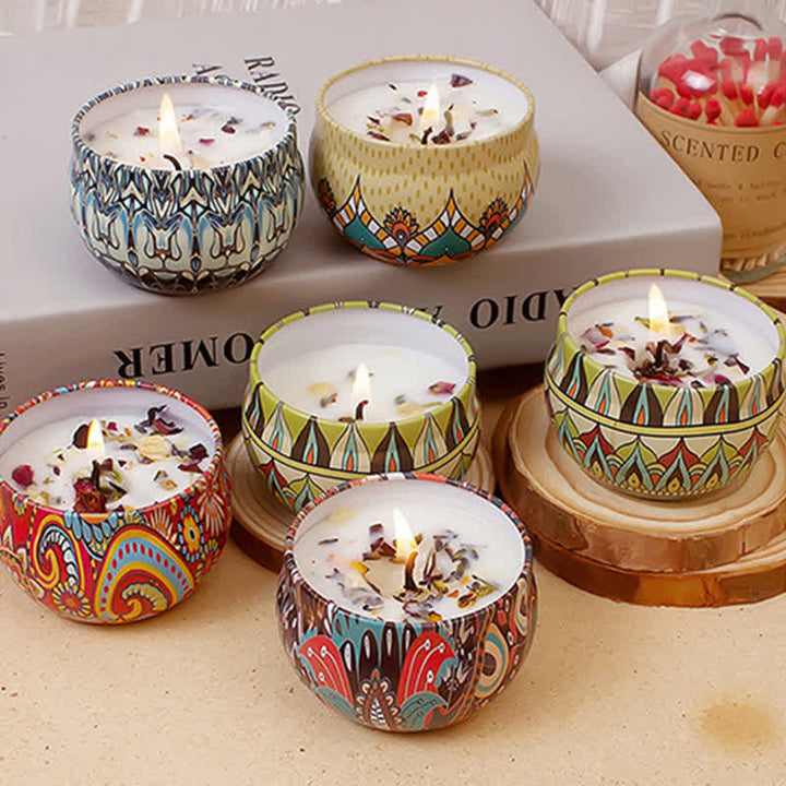 Té blanco Flor de jengibre Lavanda Gardenia Vela de cera de soja perfumada Regalo para familiares y amigos - image 10