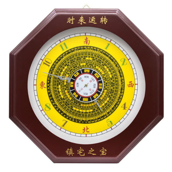 Reloj de pared con mapa de energía de equilibrio de mapa Feng Shui Bagua - image 19