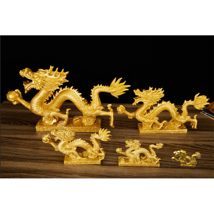 Buddha Stones Feng Shui Dragón Auspicioso Nube Riqueza Suerte Decoración - image 9