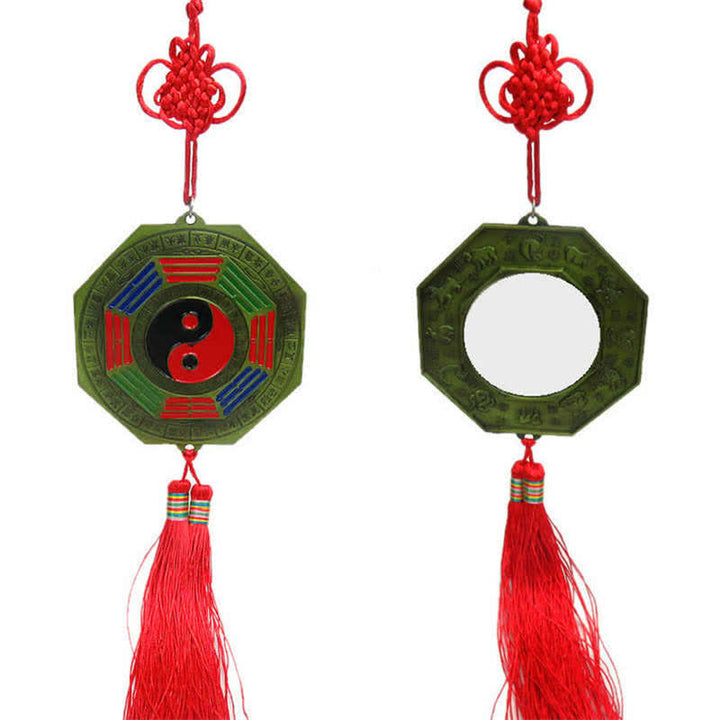 Feng Shui Bagua Mapa Chino Anudado Armonía Energía Mapa Espejo - Mapa Bagua de 10 cm - image 17