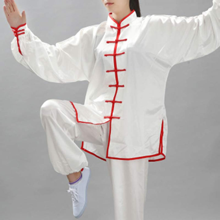 Buddha Stones patrón Simple meditación oración espiritual Zen Tai Chi Qigong práctica conjunto de ropa Unisex - image 26