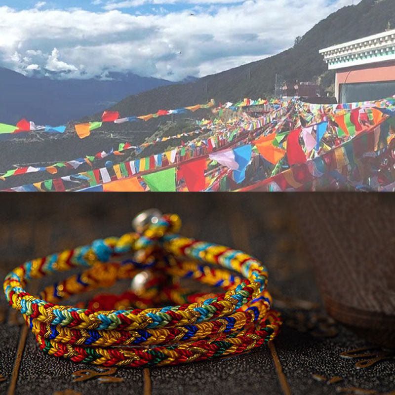 Buddha Stones;Que seas buena fortuna y éxito; Pulsera Suerte Multicolor - image 8