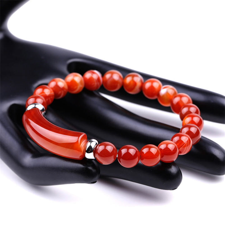 Pulsera curativa de piedras preciosas naturales hechas a mano con Buddha Stones