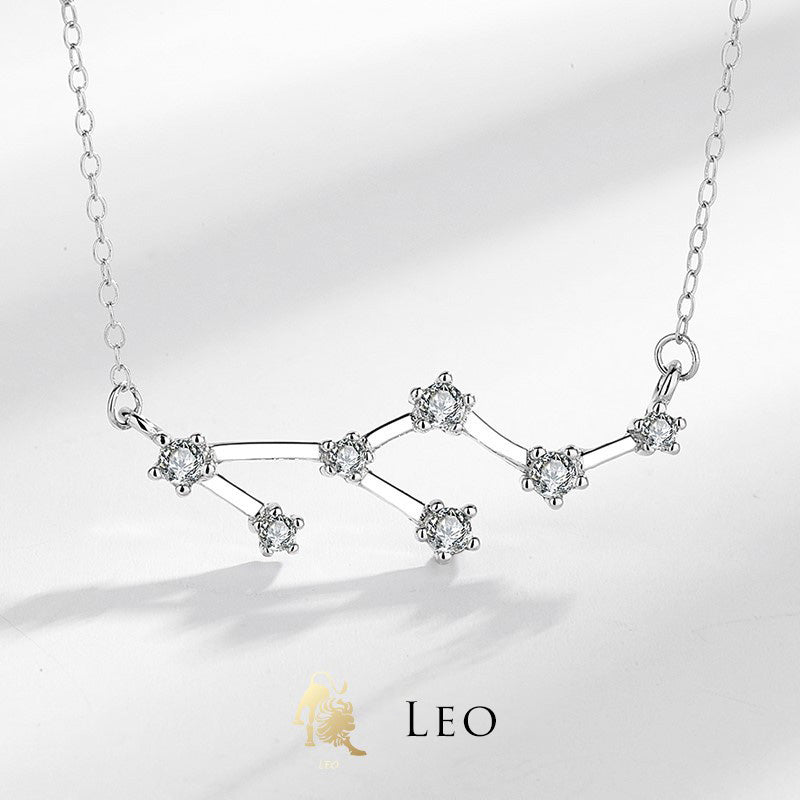 Colgante de plata de ley 925 con Buddha Stones , 12 constelaciones del zodíaco, astrología, bendición - León - image 23