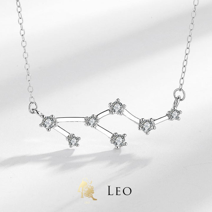 Colgante de plata de ley 925 con Buddha Stones , 12 constelaciones del zodíaco, astrología, bendición - León - image 23