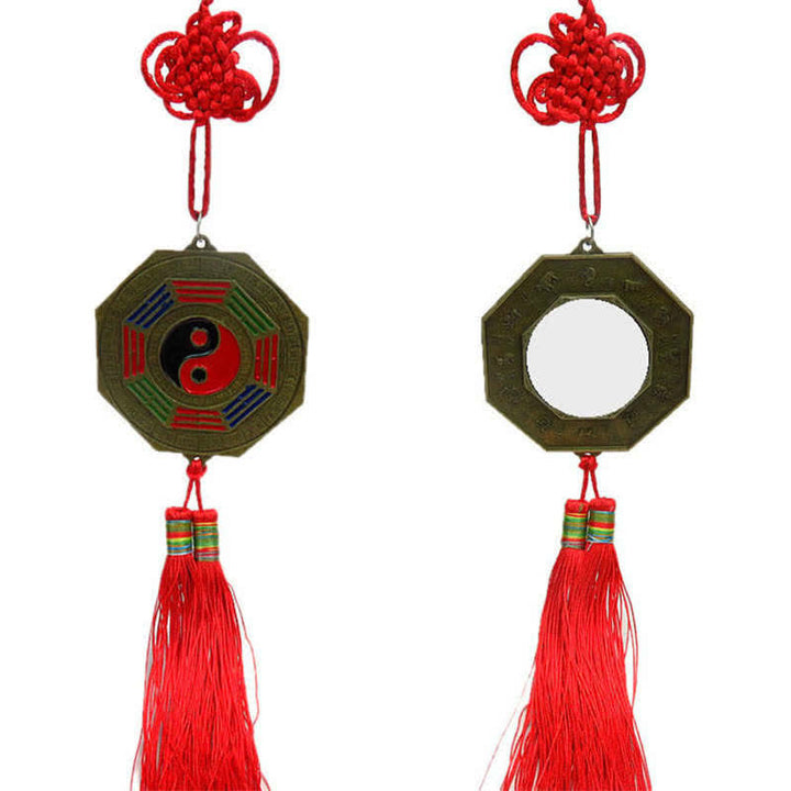 Feng Shui Bagua Mapa Chino Anudado Armonía Energía Mapa Espejo - Mapa Bagua de 7,5 CM - image 14