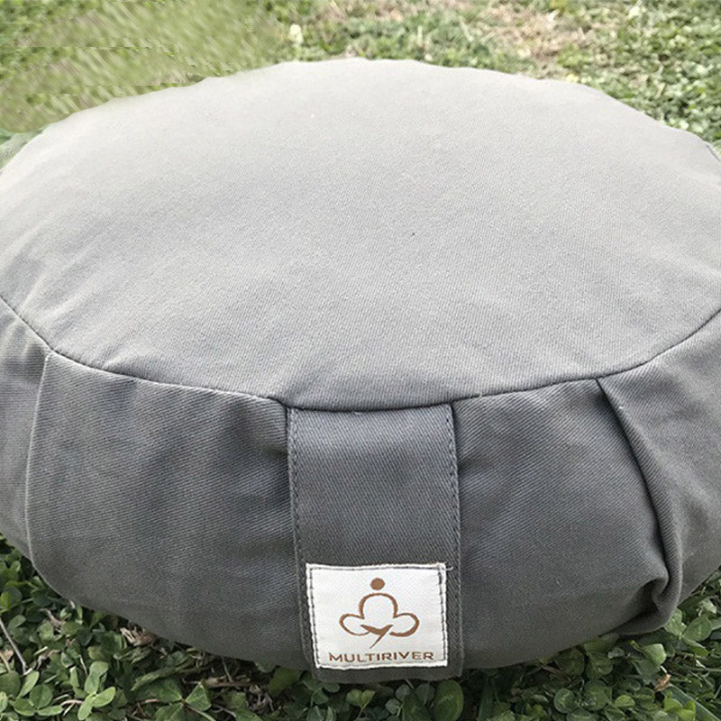 Cojín de asiento de meditación con cáscaras de trigo sarraceno y Buddha Stones , decoración del hogar