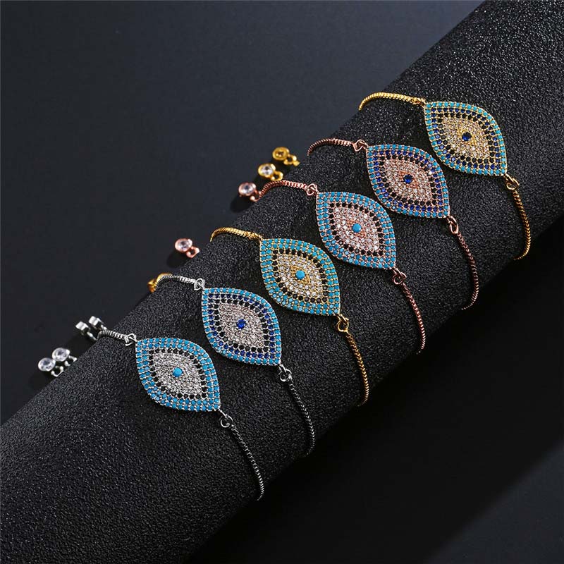 Pulsera curativa con protección contra el mal de ojo con Buddha Stones