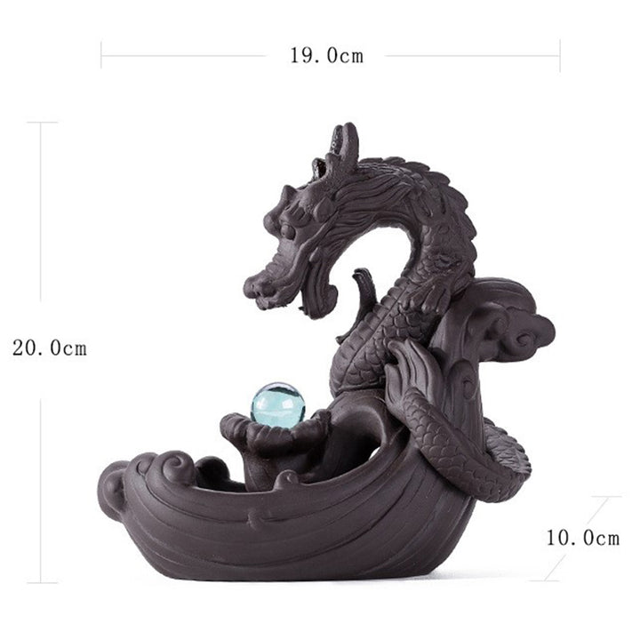 Quemador de incienso con protección de dragón tibetano, Buddha Stones , decoración - image 9