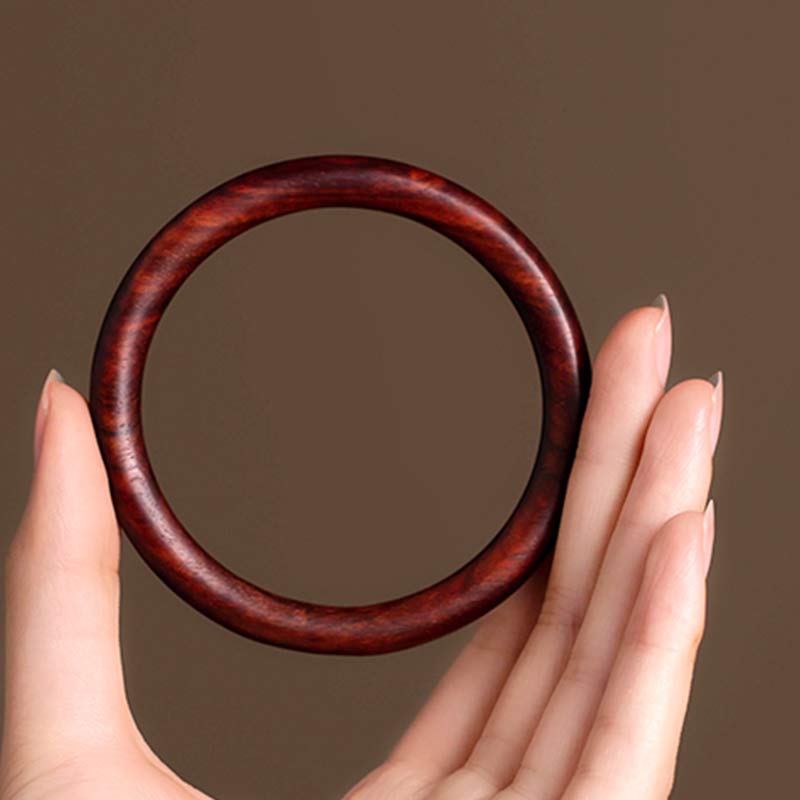 Brazalete de protección de sándalo verde de ébano rojo de hoja pequeña tibetana con Buddha Stones - image 0