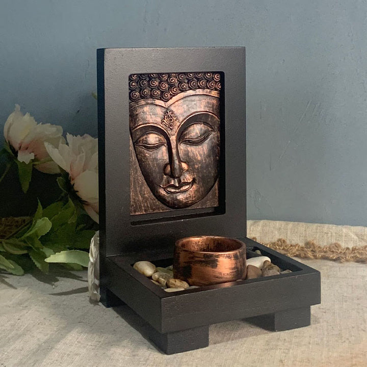 Buddha Stones Buda Compasión Serenidad Hogar Oración Altar Zen Decoración - image 4