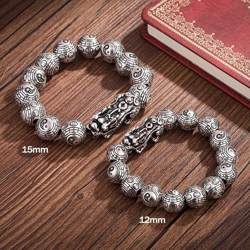 Pulsera de riqueza tibetana FengShui PiXiu con Buddha Stones