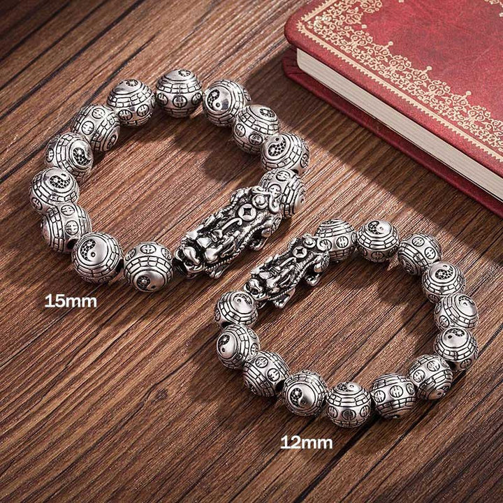 Pulsera de riqueza tibetana FengShui PiXiu con Buddha Stones
