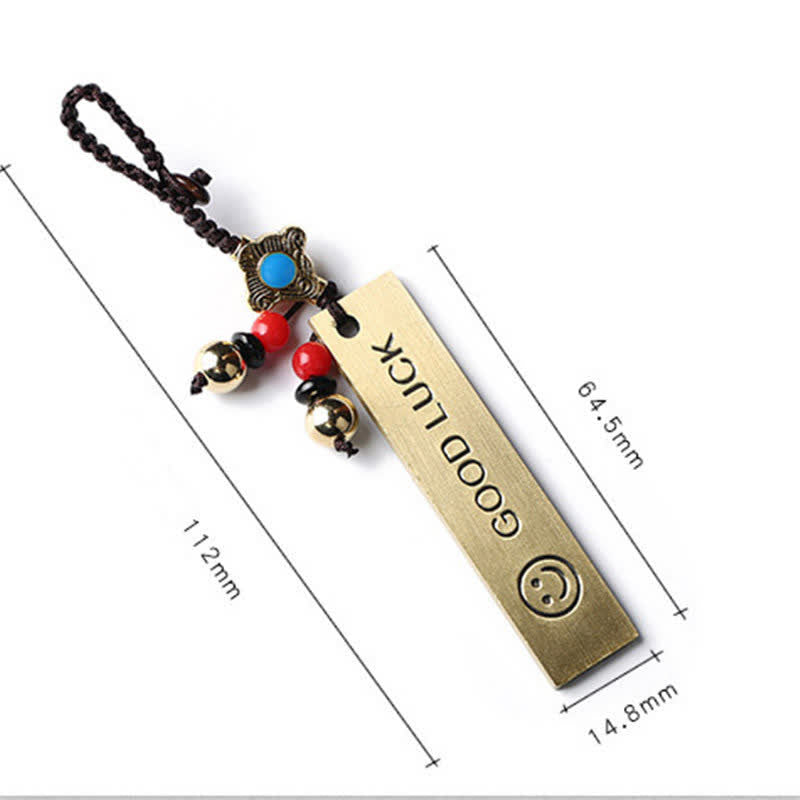 Llavero con rueda de oración Feng Shui Yin Yang Bagua Wenchang Pen Pagoda