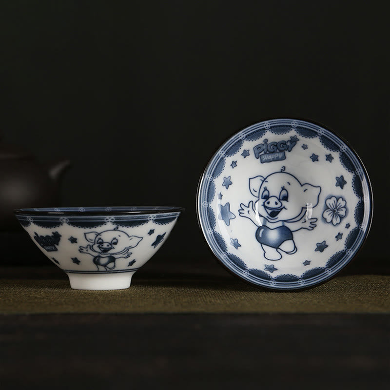 Taza de té de Buddha Stones, flores, carácter Fu, montañas, loto, flores de cerezo, taza de té de Kung Fu