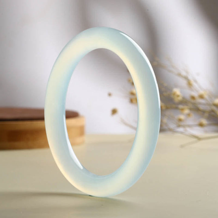 Brazalete de serenidad con bendición de aguamarina natural - image 4