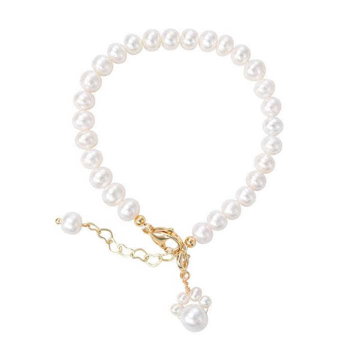 Pulsera de cadena curativa con forma de pata de gato y perlas de Buddha Stones - image 10