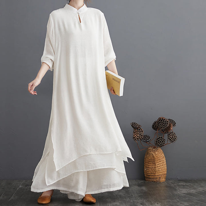 Conjunto de ropa de Yoga para mujer, Buddha Stones, patrón Simple, meditación, oración, práctica Zen espiritual, Yoga