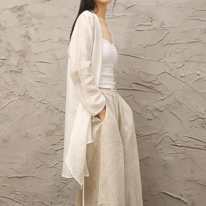 Buddha Stones Blanco Simple Patrón Beige Meditación Espiritual Zen Práctica Ropa de Yoga Ropa de Mujer