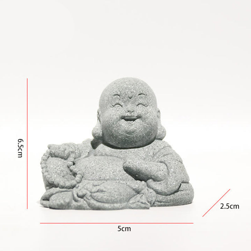 Buddha Stones meditación estatua de Buda compasión decoración del hogar