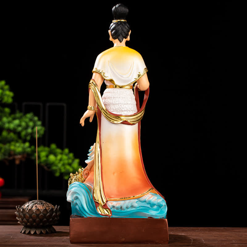 Estatua de resina de protección Bodhisattva Nuwa decoración del hogar - image 5